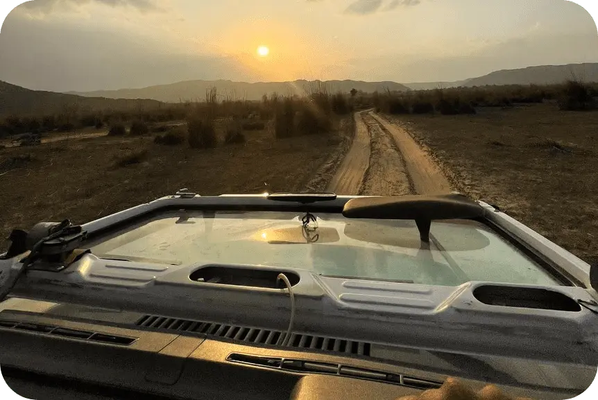 Temple, Ramgarh Dam and Hunting Tower (Jeep Drive)